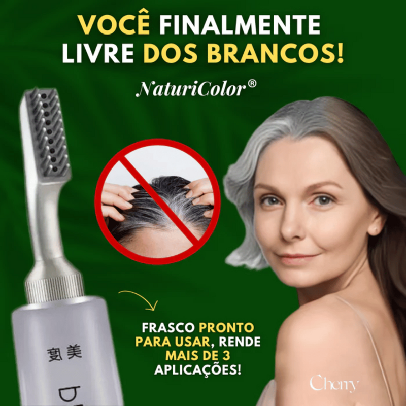 Tinta de Cabelo Vegetal NaturColor - Para Todos Os Tipos De Cabelos + Pente De Brinde(Black Friday)