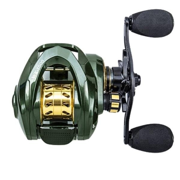 Carretilha de Pesca Profissional 9kg Drag - Exclusivo All medc outlet DIREITA 