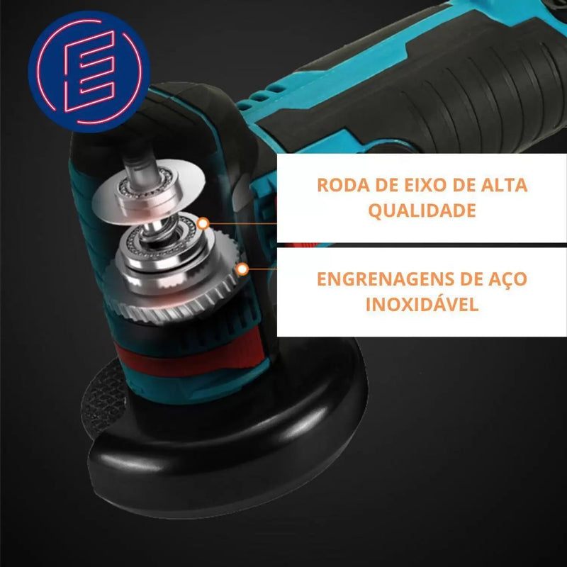 Esmerilhadeira Maximus Industrial Sem Fio + [BRINDE] 2 Baterias medc outlet 