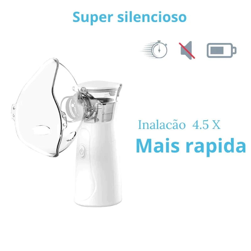 Inalador Nebulizador Portátil Zenny® - Compacto e Ultra Silencioso abebe05 medc outlet 