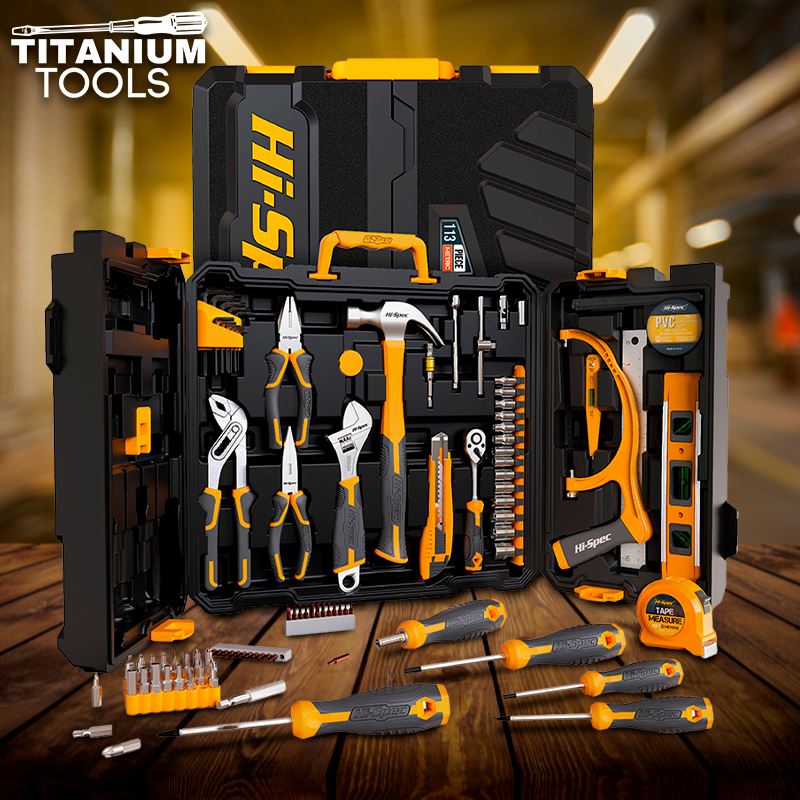 Kit Maleta com 200 Ferramentas em Aço-Cromo - TitaniumTools P16-17 medc outlet 